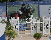 Morucci Lady Hawk CsioArJYR SS7 8114 : CSIO Giovani Arezzo, Lady Hawk, Morucci Sara, foto Stefano Secchi ©